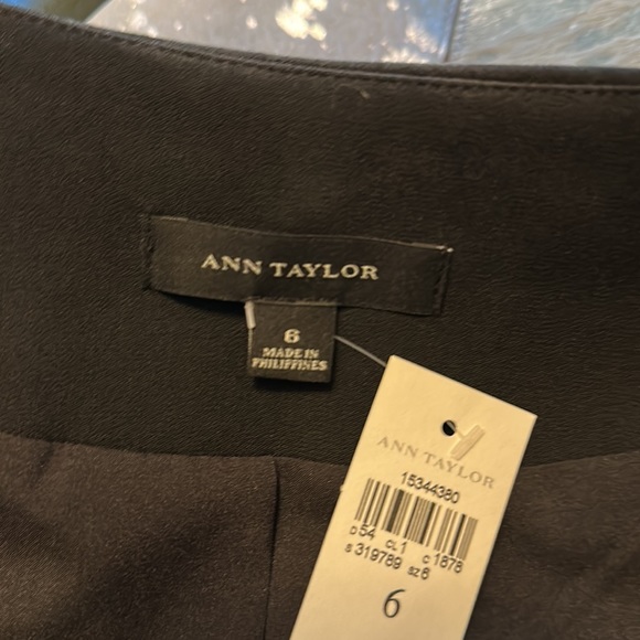 NWT Ann Taylor Houndstooth Jacket. Dark Navy, Black And White Size 6 - Picture 6 of 6